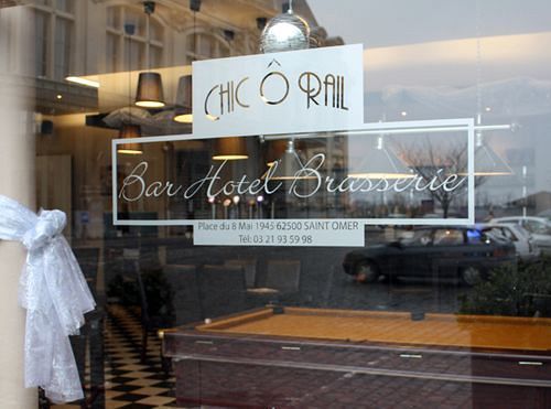 Hotel Chic'O Rail Saint-Omer  Exterior foto